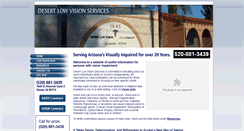 Desktop Screenshot of desertlowvision.com
